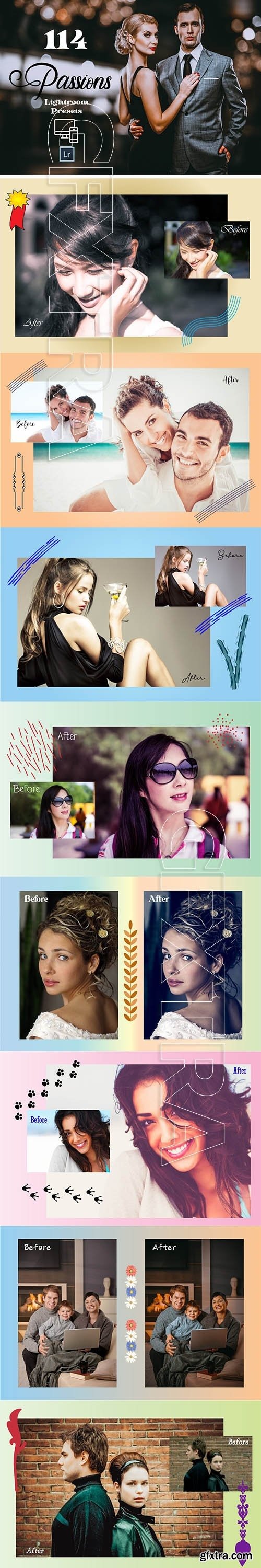 CreativeMarket - 114 Passions Adobe Lightroom Preset 5810348