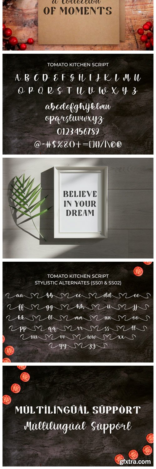 Tomato Kitchen Duo Font