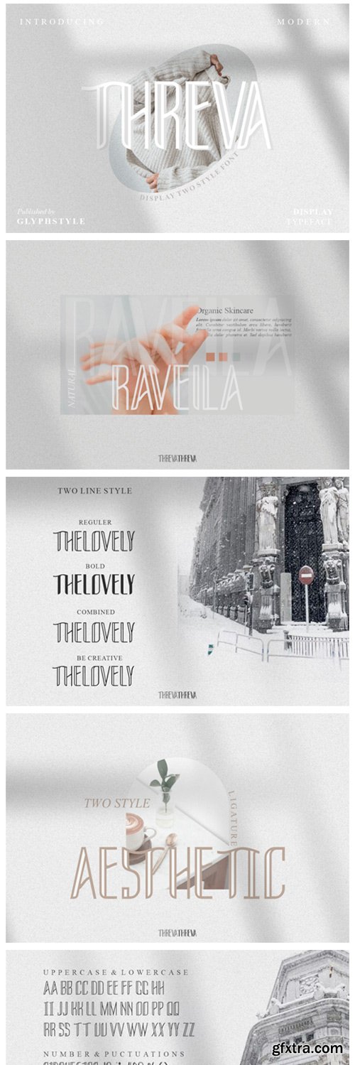 Threva Sans Serif Two Style Font