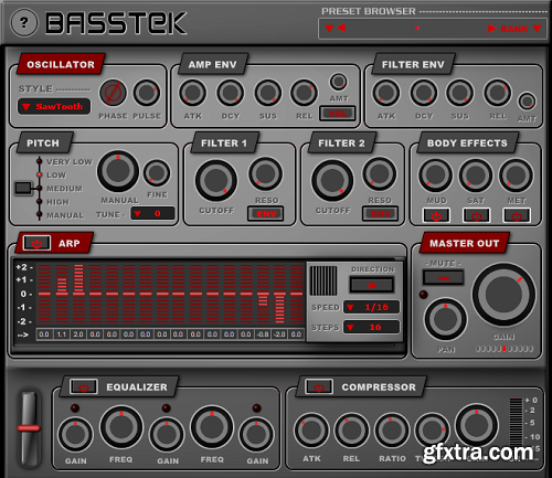 Psytrance Plugins BassTek v1.0