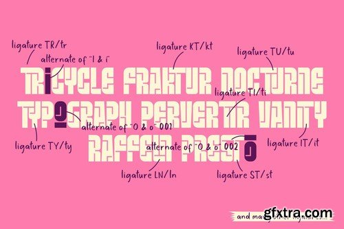 Pairich Display Font