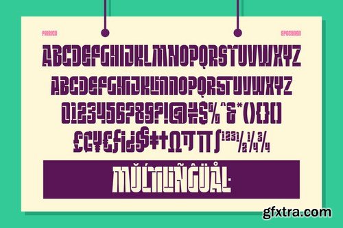 Pairich Display Font