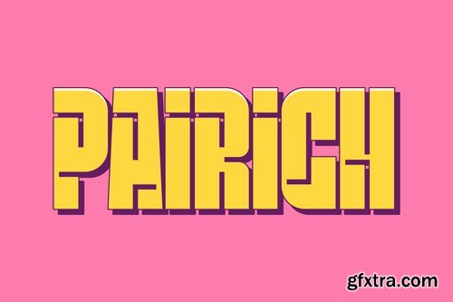 Pairich Display Font