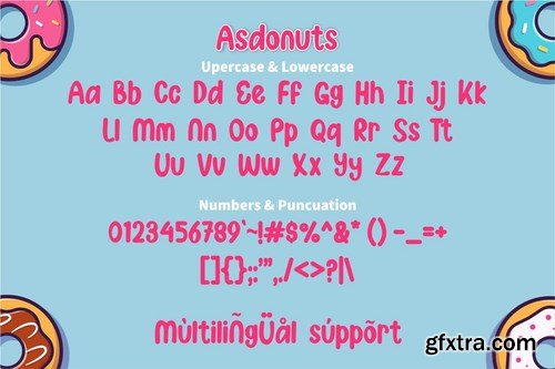 Asdonuts Font