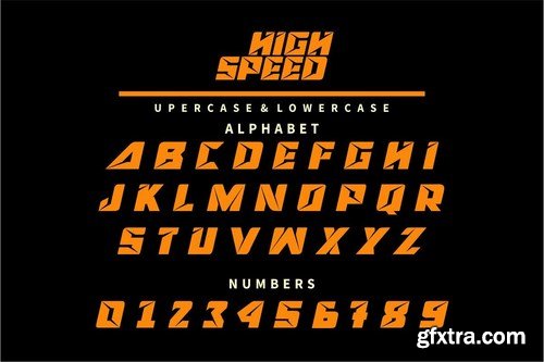 HIGH SPEED Font