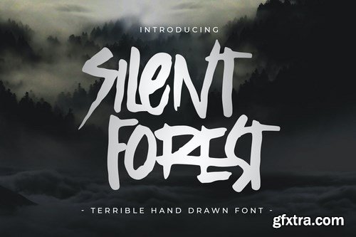 Silent Forest - Terrible Hand Drawn Font