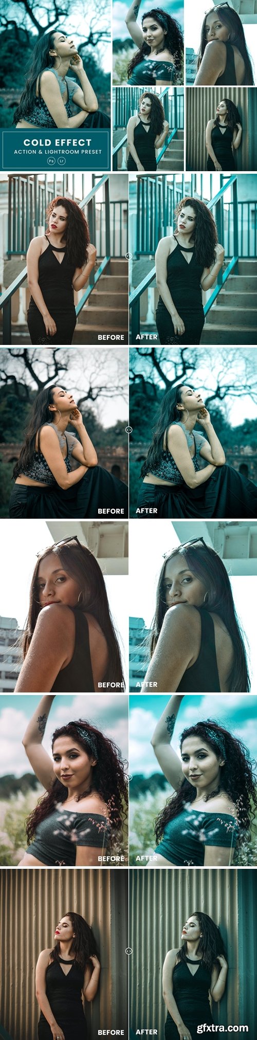 Cold Effect Action & Lightrom Presets