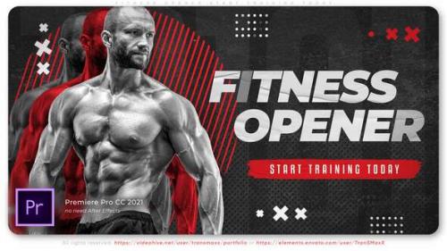 Videohive - Fitness Opener. Start Training Today - 34262826 - 34262826