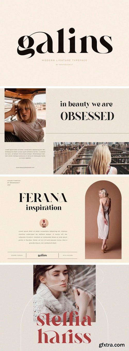 Galins Serif Font