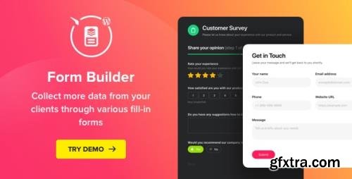 CodeCanyon - Form Builder v1.5.1 - WordPress Form Builder - 22496923