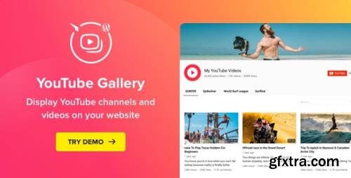 CodeCanyon - YouTube Plugin v3.5.0 - WordPress YouTube Gallery - 14115701