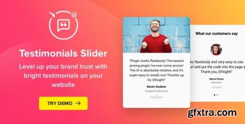 CodeCanyon - Testimonials Slider v1.6.1 - WordPress Testimonials Plugin - 21640651