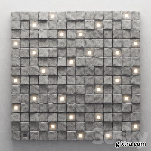 Panel stone cube