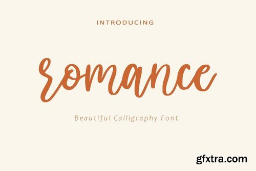 Romance - Beautiful Calligraphy