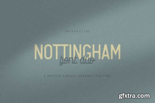 Nottingham Font