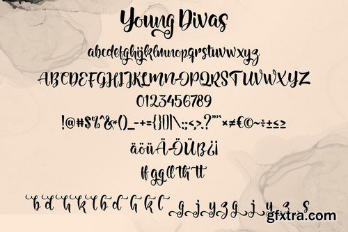 Youngdivas Stylish Handwriting Script Font