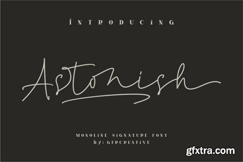 Astonish Font