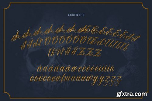 Sinister - Tattoo Style Font