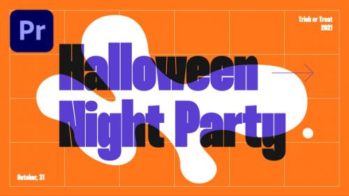 Videohive - Halloween Party Promo - 34274516 - 34274516