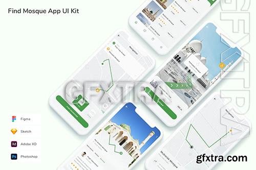 Find Mosque App UI Kit 