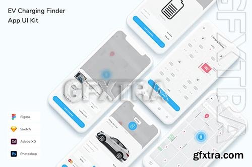 EV Charging Finder App UI Kit F9ENMYA