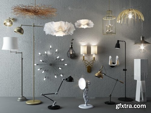 Modern chandelier table lamp floor lamp wall lamp Collection