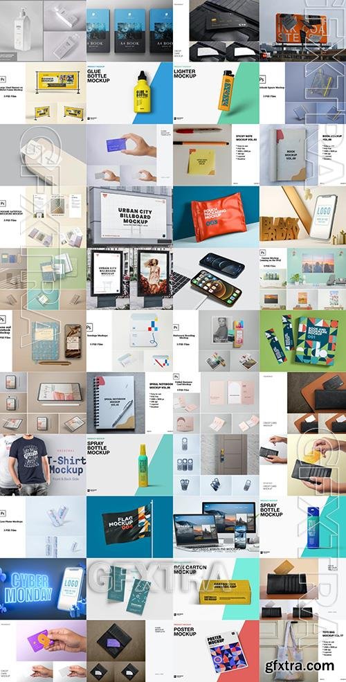 44 Different Mock-ups Bundle 2