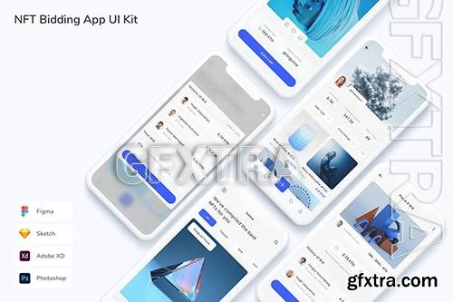 NFT Bidding App UI Kit MW2MUAE