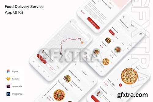 Food Delivery Service App UI Kit 46F64NH