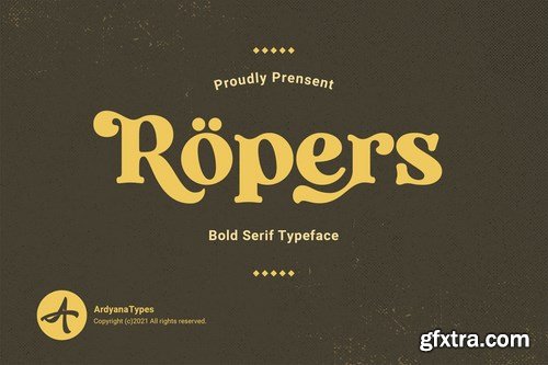 Ropers Font