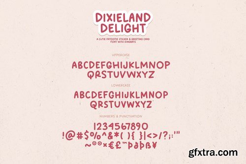 Dixieland Delight Font Duo