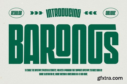 BARONGS Font