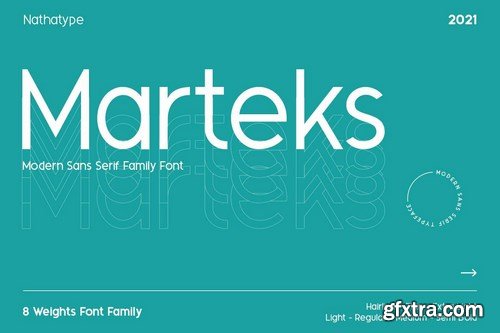 Marteks-Sans Serif Font Family