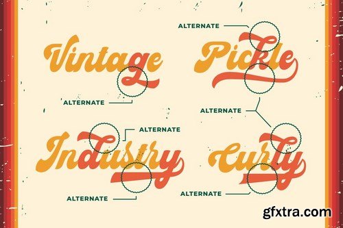 Richer - Vintage Bold Script Font