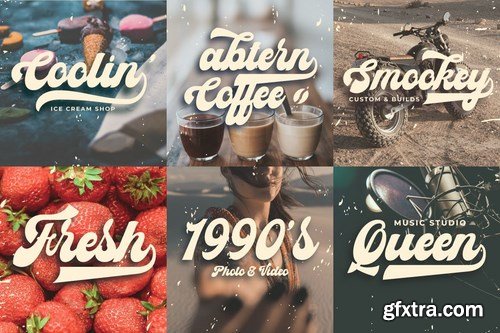 Richer - Vintage Bold Script Font