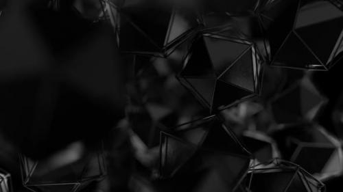 Videohive - Abstract Fly Through Black - 30013845 - 30013845