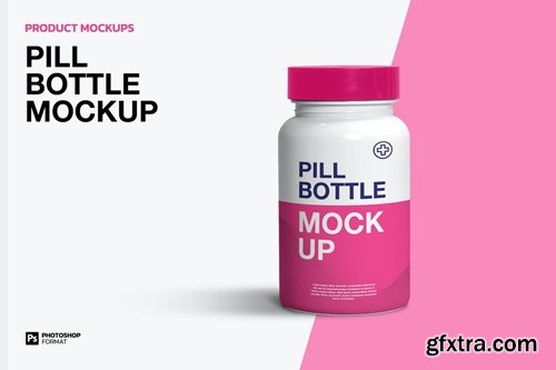 Pill Bottle - Mockup