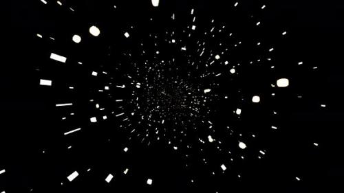 Videohive - White particles in space - 33876837 - 33876837