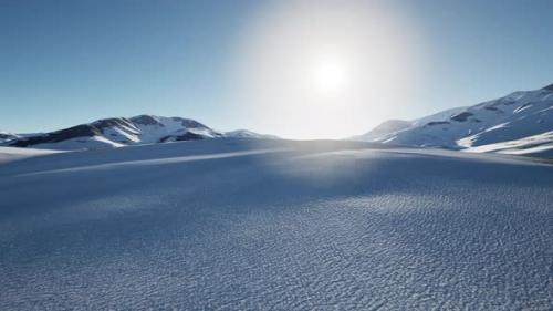 Videohive - Snow Covered Volcanic Crater in Iceland - 34249504 - 34249504