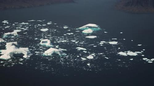 Videohive - Panoramic View of Big Glacier at Alaska - 34249750 - 34249750