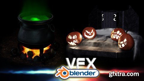 Blender VFX Liquid Smoke & Fire