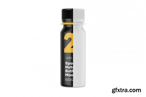 CreativeMarket - Sport Nutrition Bottle Mockup 4886958