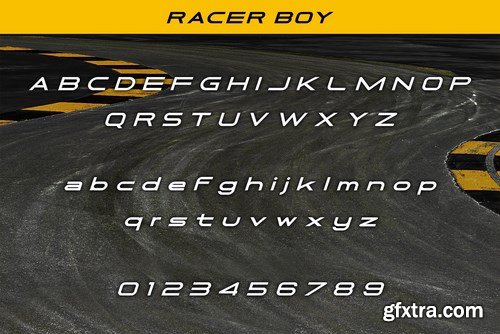 Racer Boy Font