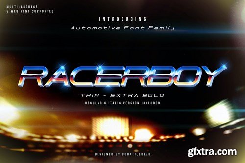 Racer Boy Font