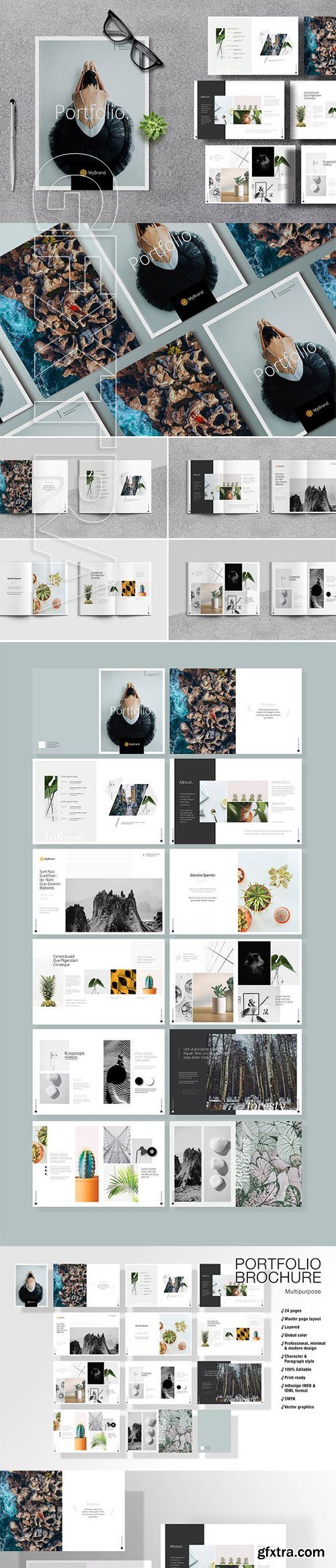 CreativeMarket - Photography & Portfolio Brochure 3469359