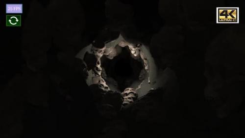 Videohive - Halloween Mystery Skull Cave A2 4K - 34327854 - 34327854