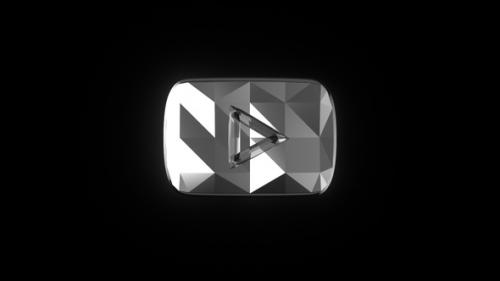 Videohive - You Tube Diamond Play Button - 34333124 - 34333124