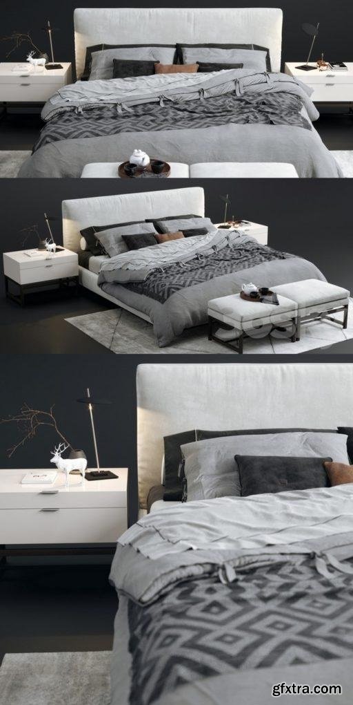 Minotti Andersen Bed