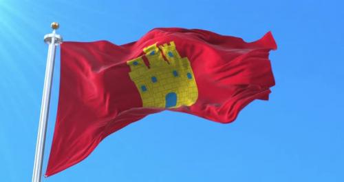 Videohive - Flag of Kingdom of Castile, Spain - 34337133 - 34337133