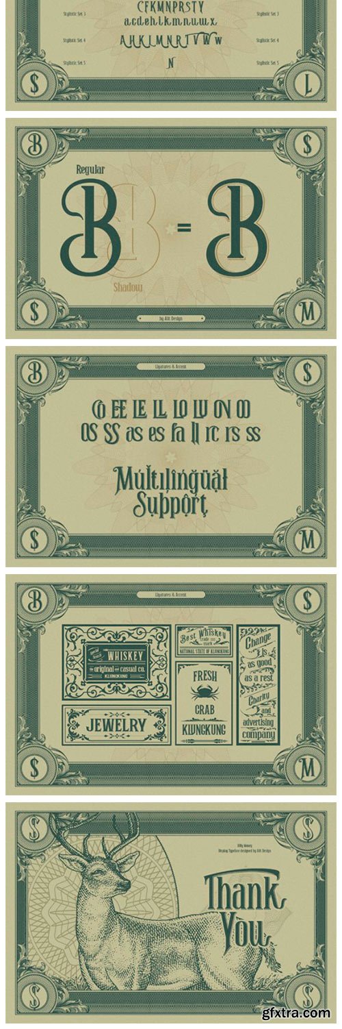 Billy Money Font